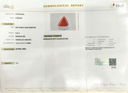 6.88/CT Natural Triangular Red Coral-1800